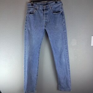 Levi's 501 Jeans Straight Leg Denim Classic Fit W33 L36